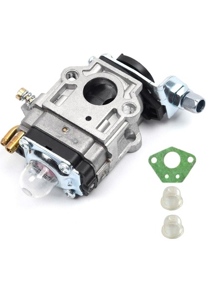 Fırça Kesici Için 15MM Karbüratör Kiti 43CC 49CC 52CC Shredder Zinciri Testere Testeresi (Yurt Dışından)