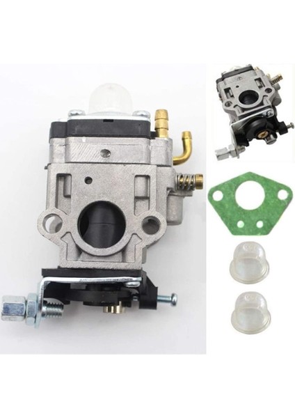 Fırça Kesici Için 15MM Karbüratör Kiti 43CC 49CC 52CC Shredder Zinciri Testere Testeresi (Yurt Dışından) fırsatları