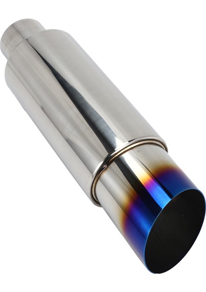 Araba Evrensel Paslanmaz Çelik Arka Egzoz Borusu Kare Susturucu Kuyruk Boğaz Susturucu Uç Boru 370MM Kavrulmuş Mavi (Yurt Dışından) modelleri