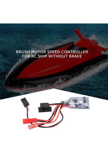 Rc Esc 10A Freni Olmadan Rc Araç Teknesi Için Fırçalı Motor Hız Kontrolörü (Yurt Dışından) fırsatları