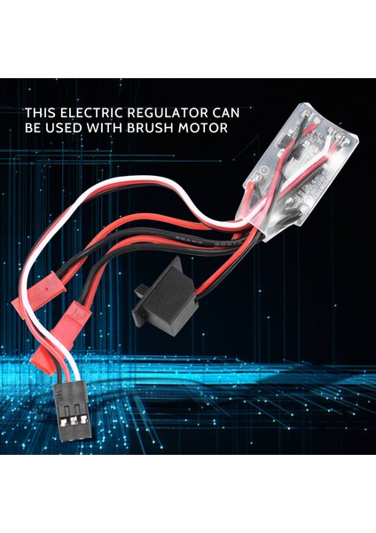 Rc Esc 10A Freni Olmadan Rc Araç Teknesi Için Fırçalı Motor Hız Kontrolörü (Yurt Dışından) indirimleri