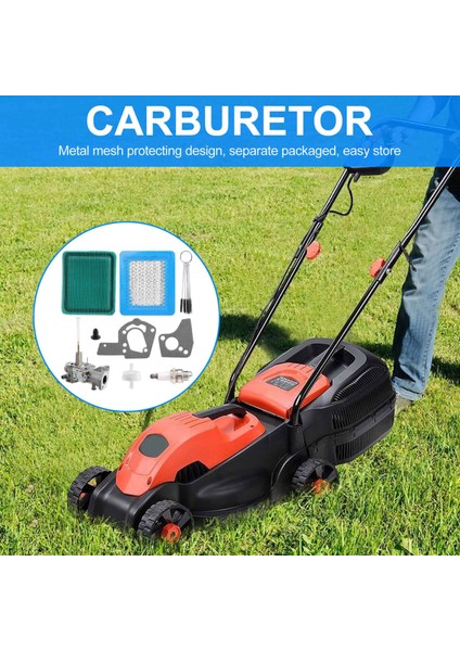 Briggs &amp; Stratton Karbonhidrat Conta Kiti 5hp Motorlar Için Fit Için Karbüratör Değiştirme 130202 112202 137202 133212 112232 (Yurt Dışından) fırsatları