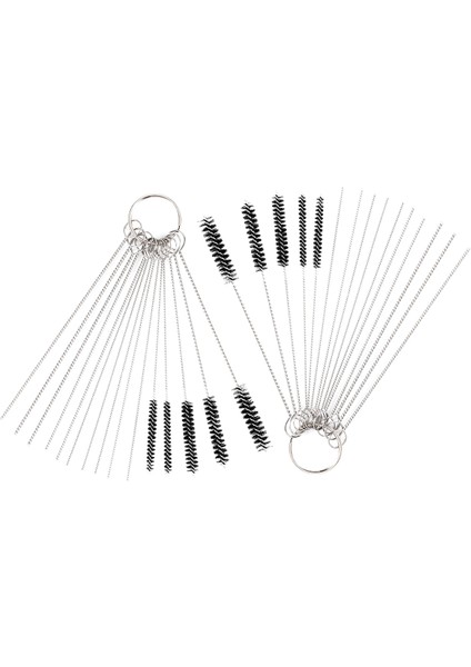 Karbüratör Temizleyici Temizleme Fırçaları Kiti, Küçük Tel Fırça - 20 Iğne + 10 Fırça (Yurt Dışından) fiyatları