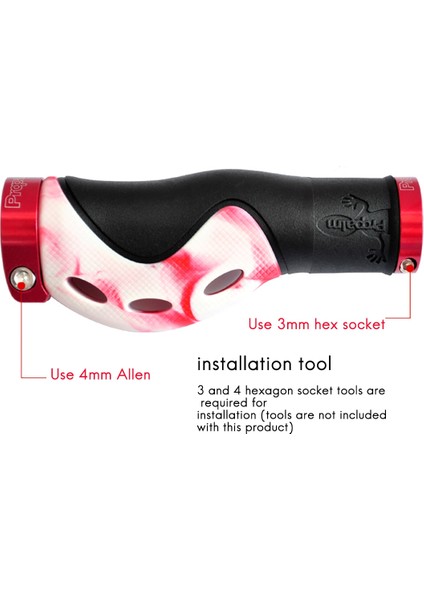 Propalm Bisiklet Gidonu Tutacakları Çok Ergonomik Tasarım Dağ Bisikleti Tutacakları Mtb Bmx Yokuş Aşağı Katlanabilir Şehir Bisikletleri Tutacakları 3 (Yurt Dışından) fiyatları