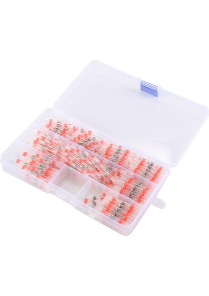 200PCS 22-18 Awg Kırmızı Lehim Sızdırmazlık Kablosu Konektörleri, Isı Büzülme Popo Konektörleri, Su Geçirmez ve Yalıtımlı Tel Terminalleri (Yurt Dışından) modelleri