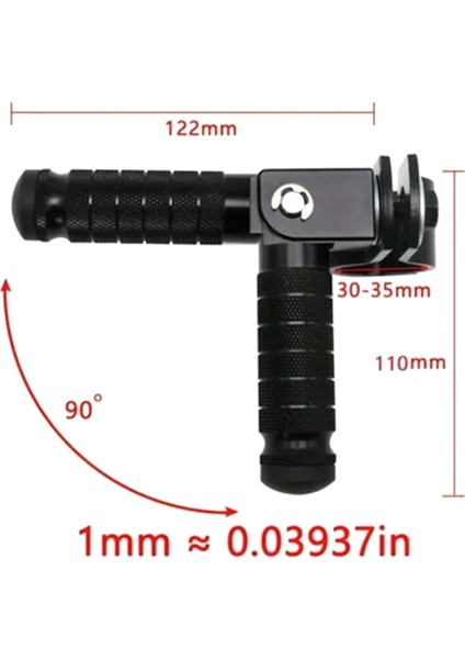 Alüminyum Alaşımlı Motosiklet Parçası Evrensel Pedallar Katlanmış Ayak Dayanağı Motosikletler, Scooterlar, Bisiklet Ayak Mandalı Aksesuarları (Yurt Dışından) modelleri