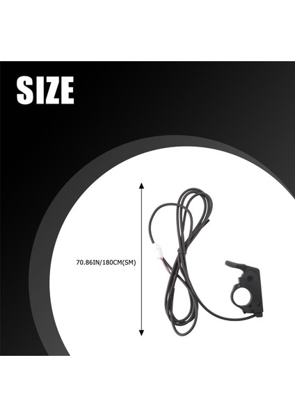 Elektrikli Bisiklet Ebike Sol Sağ Evrensel Başparmak Gaz Hız Kontrol Cihazı 24-72V 165CM Elektrikli Bisiklet Aksesuarları (Yurt Dışından) indirimleri