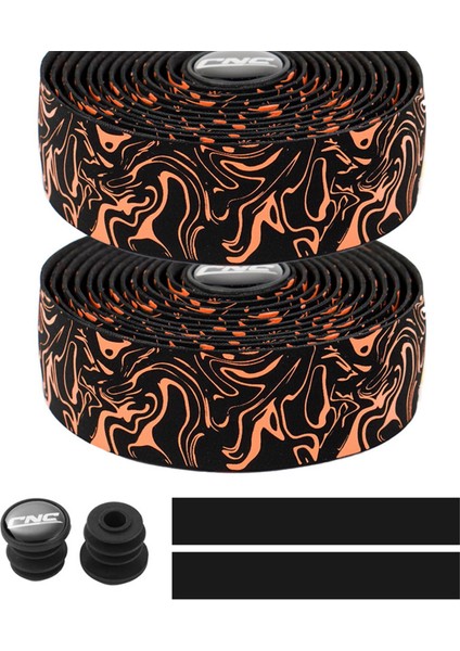 2 Adet Yol Bisikleti Gidon ile Bisiklet Gidon Kollu Rahat Kavrama Için Sarma Bandı F (Yurt Dışından)