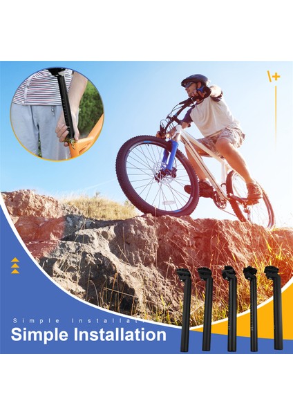 5 Adet Bisiklet Sele Borusu Parçaları Bisiklet Sele Borusu Sele Direği Bisikletler Için 25.4mm, 27.2mm, 28.6mm, 30.8mm, 31.6mm (Yurt Dışından) indirimleri