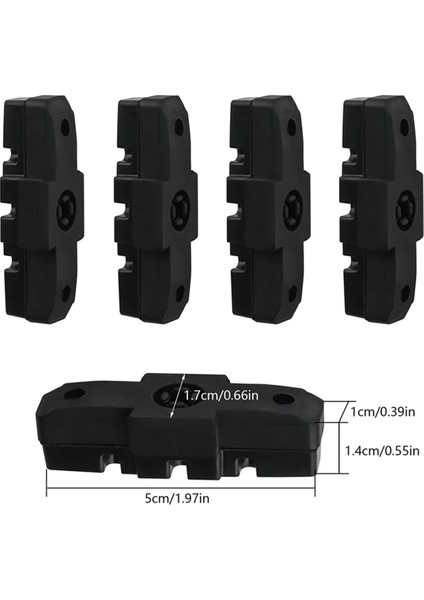 Magura HS11/ HS22/HS24/ HS33 /HS66 50MM Fren Bloğu V-Fren Balatası Yol Bisikleti Aksesuarları Için 8 Adet Bisiklet Fren Pabucu (Yurt Dışından) modelleri