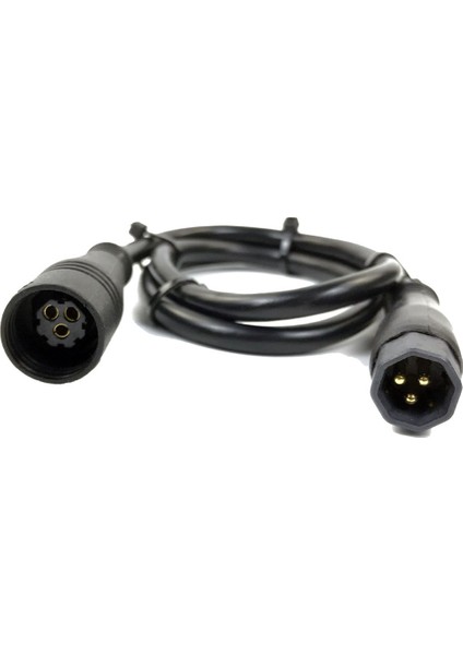9 Pin Tekerlek Göbeği Motor Kablosu 60 cm Ebike Motor Uzatma Kablosu Dişi - Erkek Konnektör E-Bisiklet Aksesuarları, 1 Adet (Yurt Dışından)