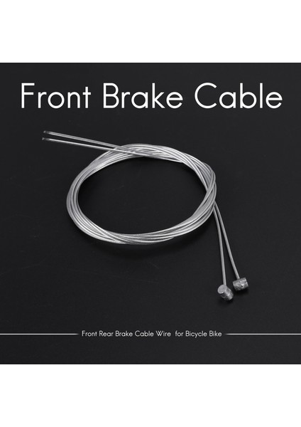Ön Arka Bisiklet Fren Kablosu Tel Bisiklet Bisiklet Için 2 Adet (Yurt Dışından) fiyatları