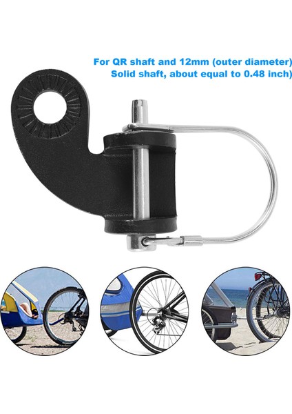 Adet 12MM Hitch Burley Bisiklet Römorklar Için Yedek-Bisiklet Römork Bağlantısı Çoğaltıcı Eki-Yedek Konnektör (Yurt Dışından) fırsatları