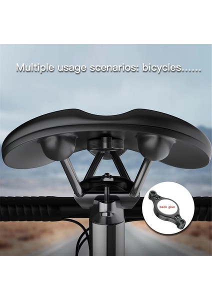 Airtag Bisiklet Montajı Için Gizli Braket Kurulum Bulucu Tutucu Kılıf Su Geçirmez Bisiklet Montaj Braketi (Yurt Dışından) fırsatları