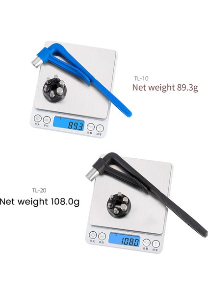 Toopre Bisiklet Taşınabilir Tork Anahtarı Iç Altıgen Seti Yüksek Hassasiyetli Tork Alet Seti Bisiklet Tork Anahtarı Tl-10 Mavi (Yurt Dışından)