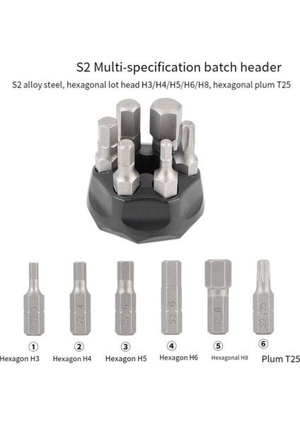 Toopre Bisiklet Taşınabilir Tork Anahtarı Iç Altıgen Seti Yüksek Hassasiyetli Tork Alet Seti Bisiklet Tork Anahtarı Tl-10 Mavi (Yurt Dışından) indirimleri