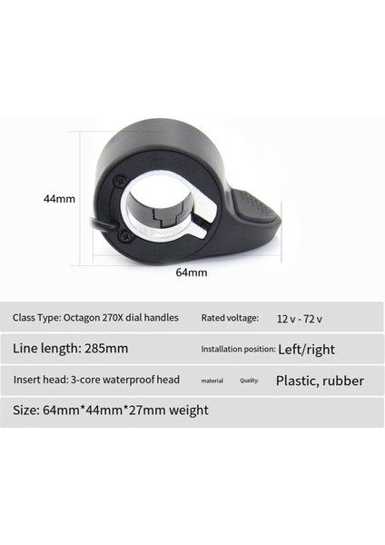 36/48V/52V/60V Ebike Başparmak Gaz Bafang BBS01 BBS02 Bbshd Elektrikli Bisiklet Hızlandırıcı Sağ/sol El Gaz (Yurt Dışından) fırsatları