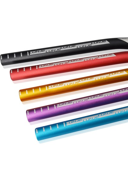 Lunje Dağ Bisikleti Gidonu Alüminyum Alaşımlı Gidon 31.8mm x 780MM Dağ Bisikleti Yol Bisikleti Için Hız Düşürücü Sap-Altın (Yurt Dışından) fırsatları