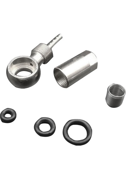 Bisiklet Kablo Uç Seti Hortum Banjo Konektörü Sram Seviyesı Kırmızı Hrd Etap S900 Elıxır Zeytin ve Sızdırmazlık Halkası ve Yağ Iğnesi (Yurt Dışından)