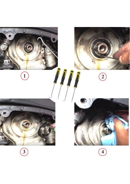 Bisiklet Ön Çatal Yağ Keçesi Kanca Mtb Yol Bisikleti Amortisör O-Ringler Profesyonel Tamir Araçları, Uzun Sarı (Yurt Dışından) indirimleri
