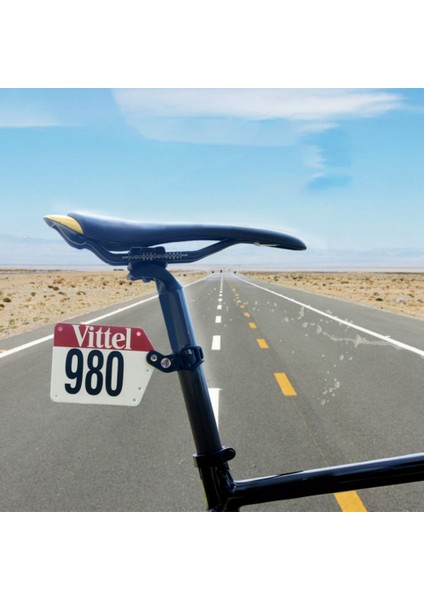 Plaka + Braket Seti Hızlı Toka Dağ Yolu Katlanır Bisiklet Yarışı Plaka (Yurt Dışından) fiyatları