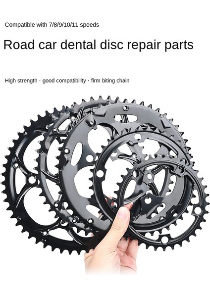 34T-110BCD Yol Bisikleti Krank Takımı 53 50 39 34T Dişli Evrensel Bisiklet BCD130 110 Disk Onarım Parçaları (Yurt Dışından) fiyatları