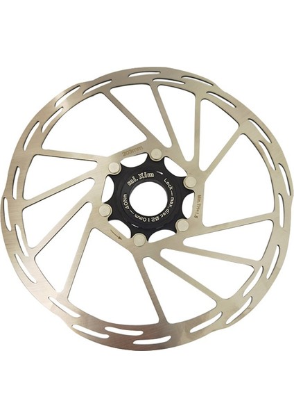 Mi.xim Bisiklet Kilidi Disk Fren Disk Fren Bloğu Astar Rotorları Mtb Bisiklet Fren Balatası Disk Bisiklet Parçaları, 203MM (Yurt Dışından)