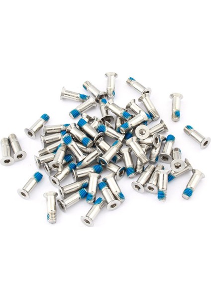 50 Adet Bisiklet M5 Vidaları Arka Vites Jokey Tekerlek Vidaları Kasnak Kılavuz Tekerlek Sabit Cıvataları Mtb Yol Aksesuarları Parçaları (Yurt Dışından)