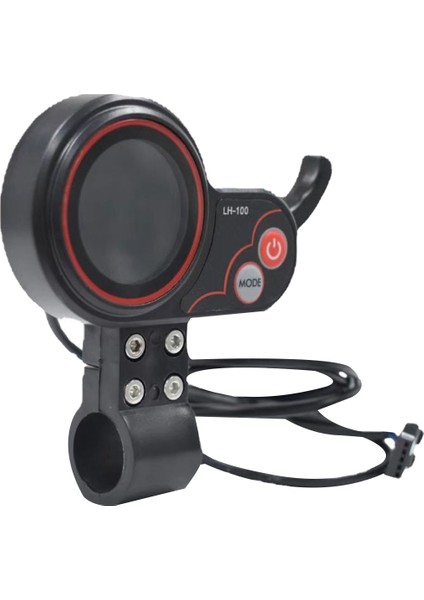 LH100 LCD Ekran Gösterge Paneli 24V-60V Gaz Kelebeği Ölçer Kugoo Elektrikli Scooter/ebike Hız Göstergesi (Sm Fiş 6pın) (Yurt Dışından) modelleri