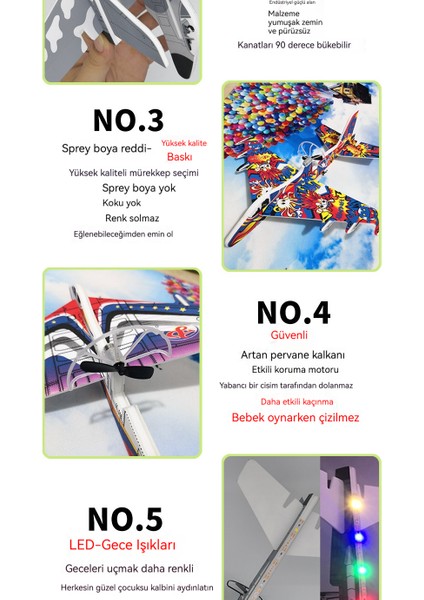 Köpük El Atma Tipi Oyuncak Savaş Uçağı (Yurt Dışından) fırsatları
