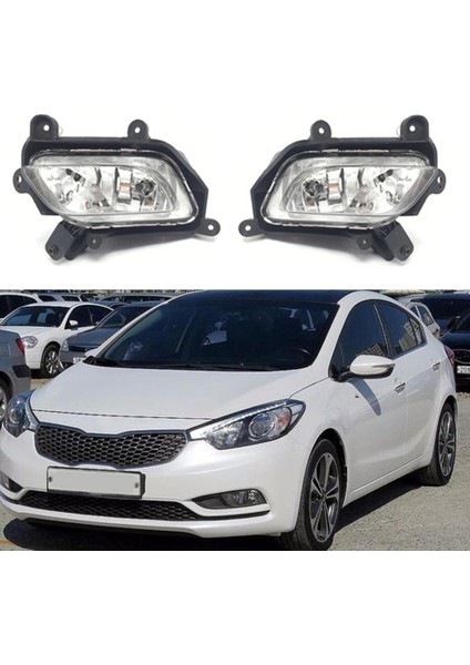 Araba Ön Sağ Tampon Sis Farları Montaj Sürüş Lambası Sis Lambası Kia K3 2013 2014 2015 (Yurt Dışından) modelleri