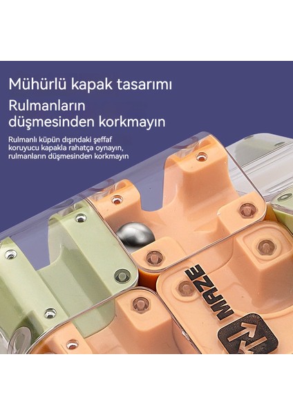 Yuvarlak Bilyalı Labirent Zeka Küpü Oyuncağı (Yurt Dışından) indirimleri