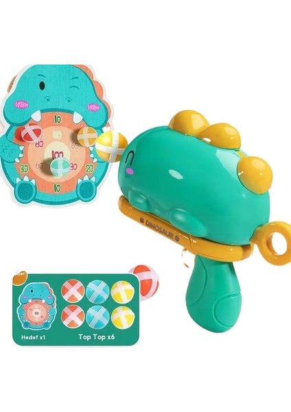 Çocuklar Için Dinozor Fırlatma Topu Eğitici Oyuncaklar (Yurt Dışından)