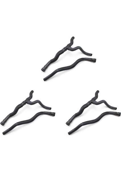 10-15 Chevrolet Cruze 95390887 Için 6 Radyatör Üç Yönlü Su Borusu Giriş ve Çıkış Hortumu Seti 9075007 9075008 (Yurt Dışından)