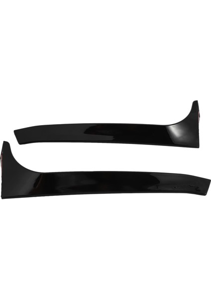 2 Çift Parlak Siyah Arka Pamuk Yan Spoiler Çıkartmalar V-W Golf Için Trim Kapak 6 Mk6 Gtı/gtr/gtd 2008 2009-2013 (Yurt Dışından) modelleri
