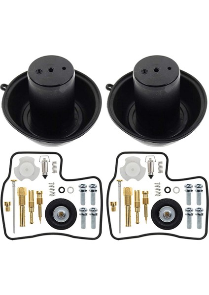 8x Onarım Kiti Karbüratör Diyafram Piston Honda Steed Gölge Vlx 400 Için Iğne ile (Yurt Dışından) indirimleri