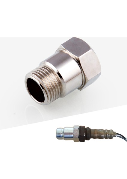8x O2 Oksijen Sensörü Test Borusu Uzatma Uzatma Uzatma Adaptörü Ara M18 x 1.5 (1) Bung (Yurt Dışından) fırsatları
