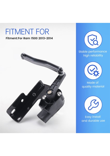 56029595AC 4pins Dodge Ram Için Süspansiyon Yüksekliği Sensörü Sürüşü 1500 2013-2014 Vücut Yüksekliği Seviye Sensör Braketi (Yurt Dışından) indirimleri