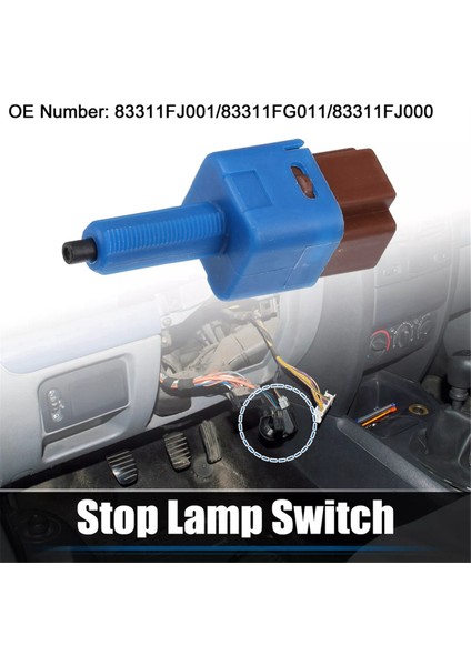 Subaru Baja Impreza Forester Için Araba Freni Işığı Anahtarı 83311FJ001 Legacy Outback 83311FG011 83311FJ000 (Yurt Dışından) modelleri