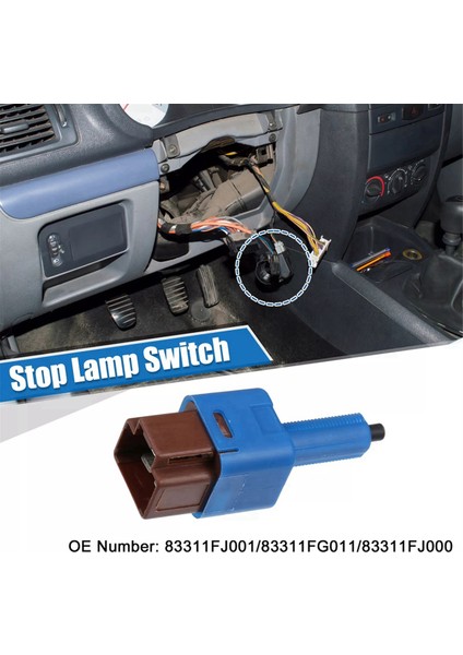 Subaru Baja Impreza Forester Için Araba Freni Işığı Anahtarı 83311FJ001 Legacy Outback 83311FG011 83311FJ000 (Yurt Dışından) fırsatları
