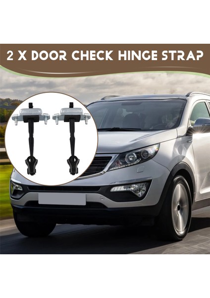 Ön Sol ve Sağ Kapı Kontrol Kolu Durdurma Menteşe Kayışı 79380-3W000 Kıa Sportage Için Uygun Mk3 2011-2015 2016 79390-3W000 (Yurt Dışından) indirimleri