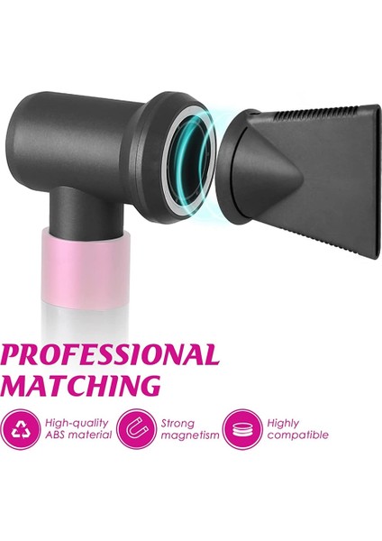 Dyson Airwrap Şekillendirici, Saç Kurutma Makinesine Dönüştürülebilen Saç Maşası Için Profesyonel Yoğunlaştırıcı ve Adaptör Seti (Yurt Dışından) fırsatları