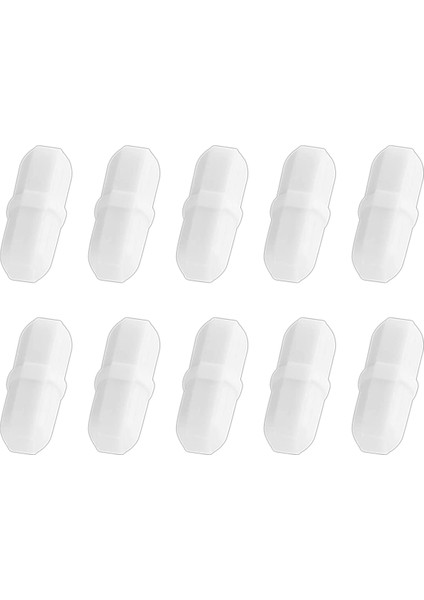 10 Adet 20MM/0.8 Inç Manyetik Karıştırıcı Mikser Karıştırma Çubuğu Laboratuvar Çubuğu Karıştırma Plakası Çubuğu (Yurt Dışından)