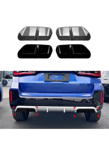 Araba Arka Tampon Difüzör Dudak Kapağı Botu Alt Ayırıcı Spoiler Koruyucusu Bmw X1 Ix1 U11 M Sport 2023+ A Için (Yurt Dışından) fırsatları