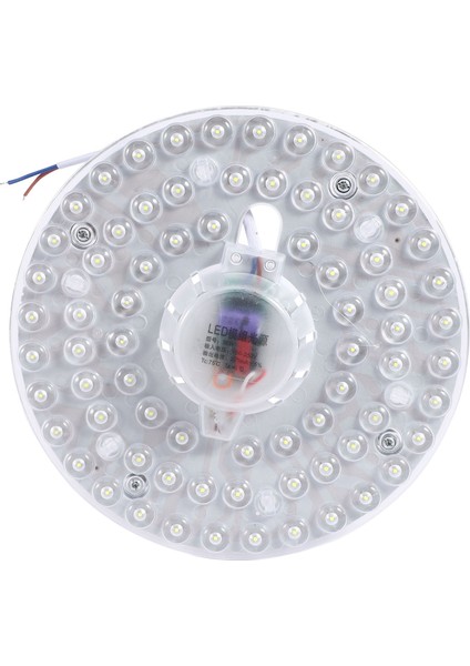 LED Tavan Işık Modülü Işık Kaynağı 36W Yuvarlak Yüksek Parlaklık Aydınlatma Kapalı Tavan Işık Soğuk Beyaz (Yurt Dışından)