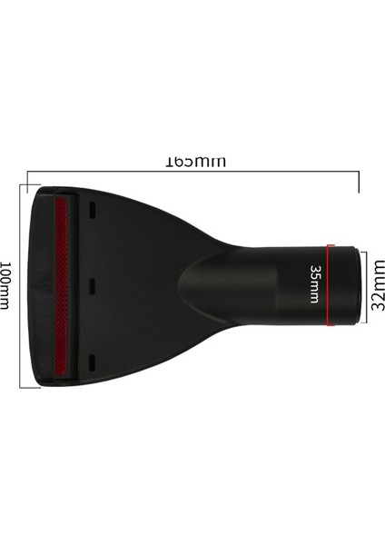 Evrensel Vakum Kafası Geniş Ağızlı Fırça, Kanepe Fırçası Eki, Temizleme Aracı Fırçası, Masaüstü Temizleme Için Yedek (Yurt Dışından) modelleri