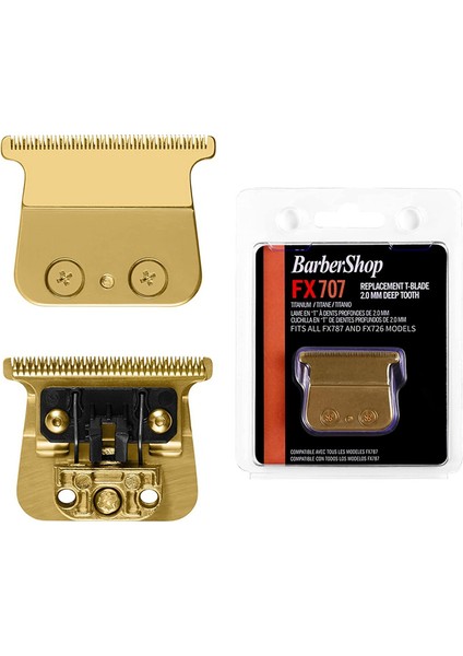 Babylisspro FX787 ve FX726 Düzelticiler Için Yedek Bıçaklar, FX707 Yedek Bıçaklar Altın (Yurt Dışından) modelleri