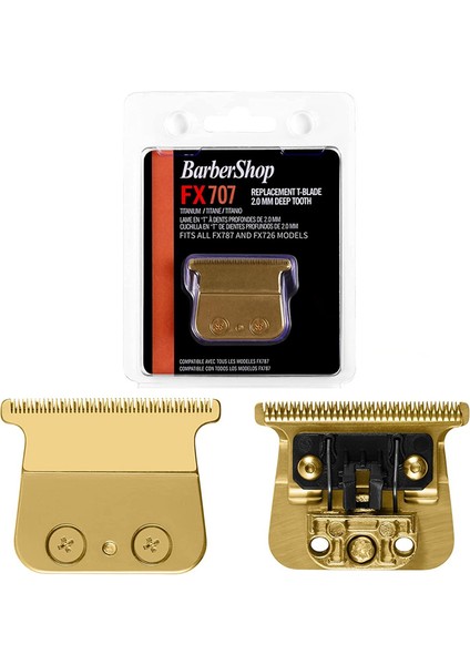 Babylisspro FX787 ve FX726 Düzelticiler Için Yedek Bıçaklar, FX707 Yedek Bıçaklar Altın (Yurt Dışından) fırsatları
