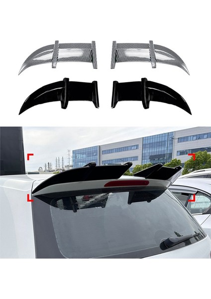 Vw Golf Için Araba Arka Bagaj Spoiler Kanat 7 Mk7 2013-2019 Ak Stil Üst Boot Wing Arka Bagaj Dudak Kanat Spoiler Parlak Siyah (Yurt Dışından) modelleri