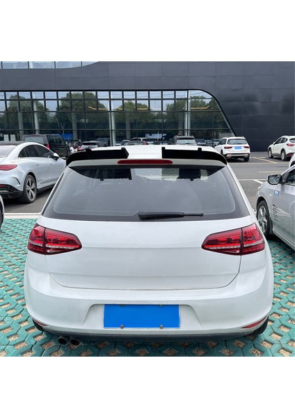 Vw Golf Için Araba Arka Bagaj Spoiler Kanat 7 Mk7 2013-2019 Ak Stil Üst Boot Wing Arka Bagaj Dudak Kanat Spoiler Parlak Siyah (Yurt Dışından) indirimleri